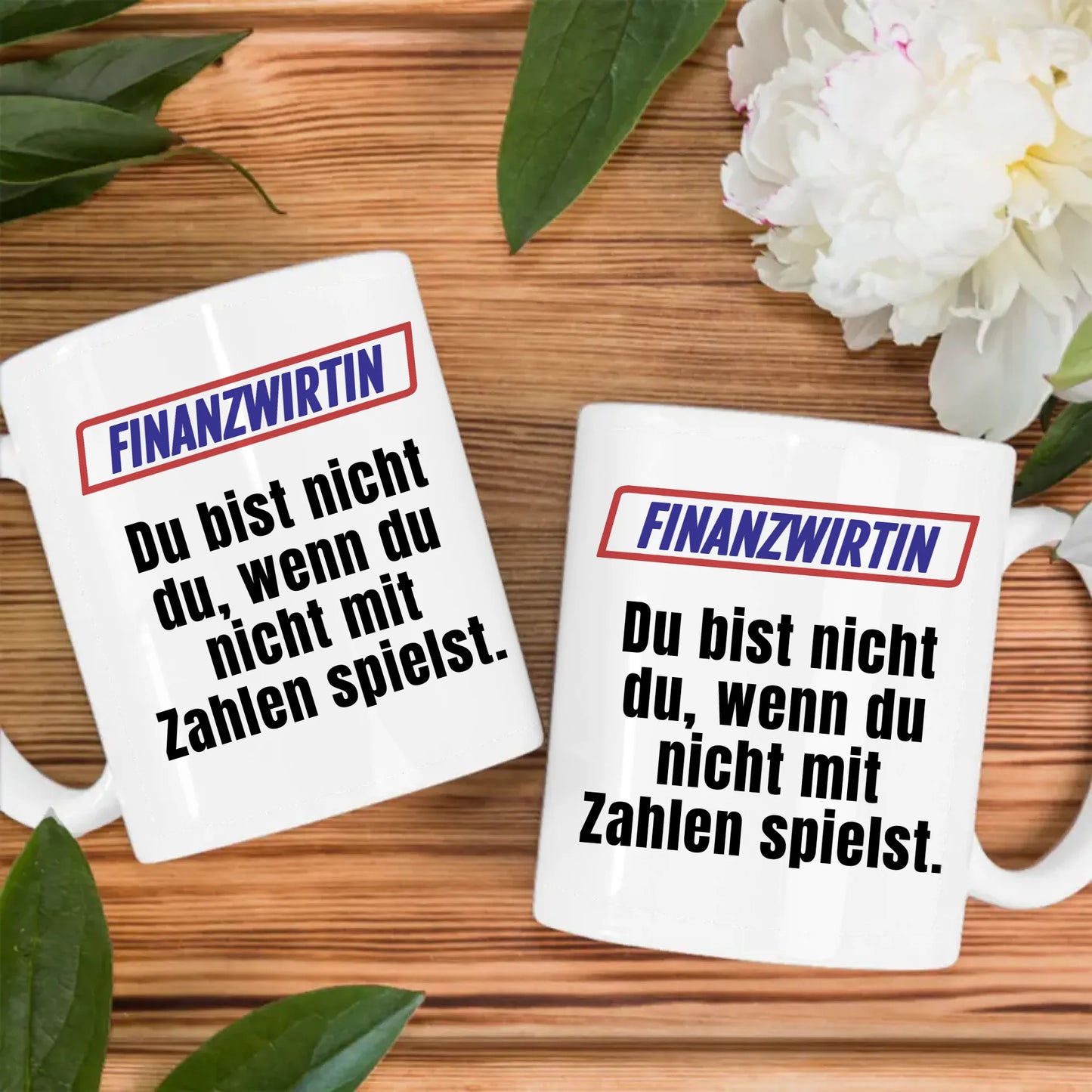 Kaffeetasse Lustig Du bist nicht Du wenn Finanzwirtin Geschenk