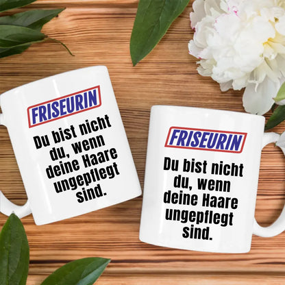 Kaffeetasse Lustig Du bist nicht Du wenn Friseurin Tasse Mit Name