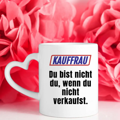Lustige Tasse Du bist nicht Du wenn Kauffrau Tasse Mit Name