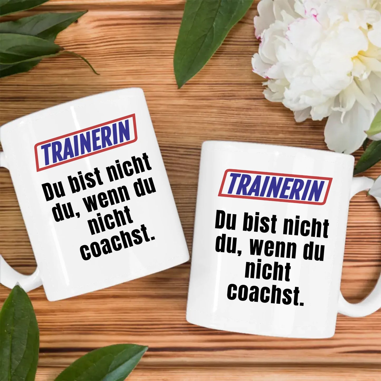 Kaffeetasse Lustig Du bist nicht Du wenn Trainerin Kaffeebecher Personalisiert