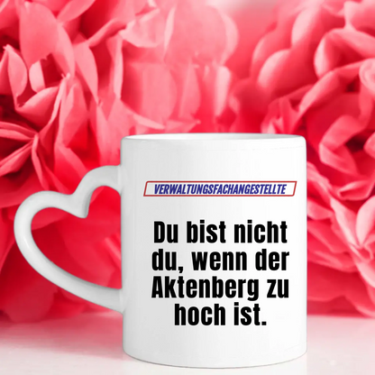 Personalisierter Kaffeebecher Lustig für Verwaltungsfachangestellte