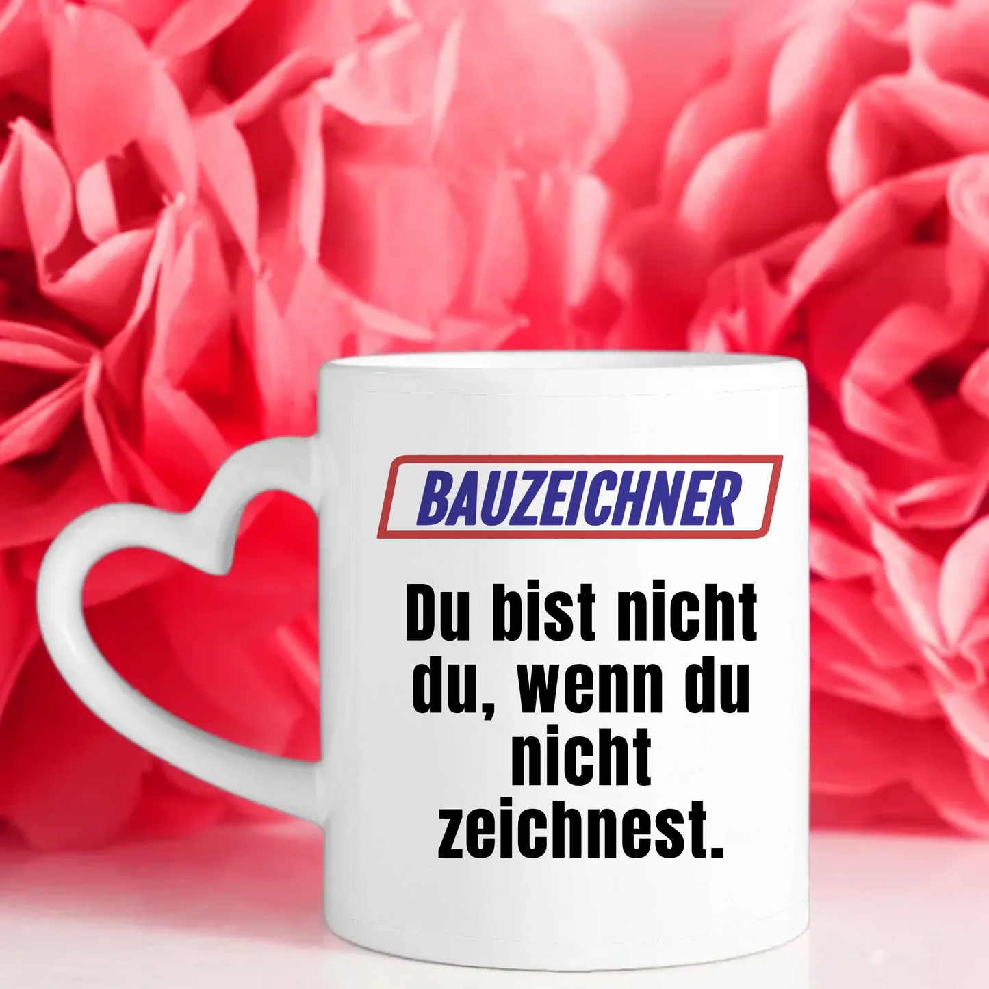 Kaffeetasse Lustig Du bist nicht Du wenn Bauzeichner Tasse Mit Name