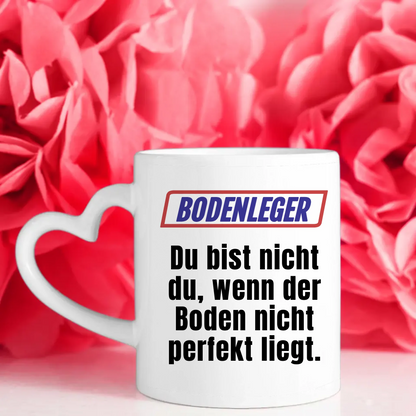 Lustige Tasse Du bist nicht Du wenn Bodenleger personalisierte Tasse