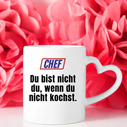 Lustige Tasse Du bist nicht Du wenn Chef Personalisierter Kaffeebecher