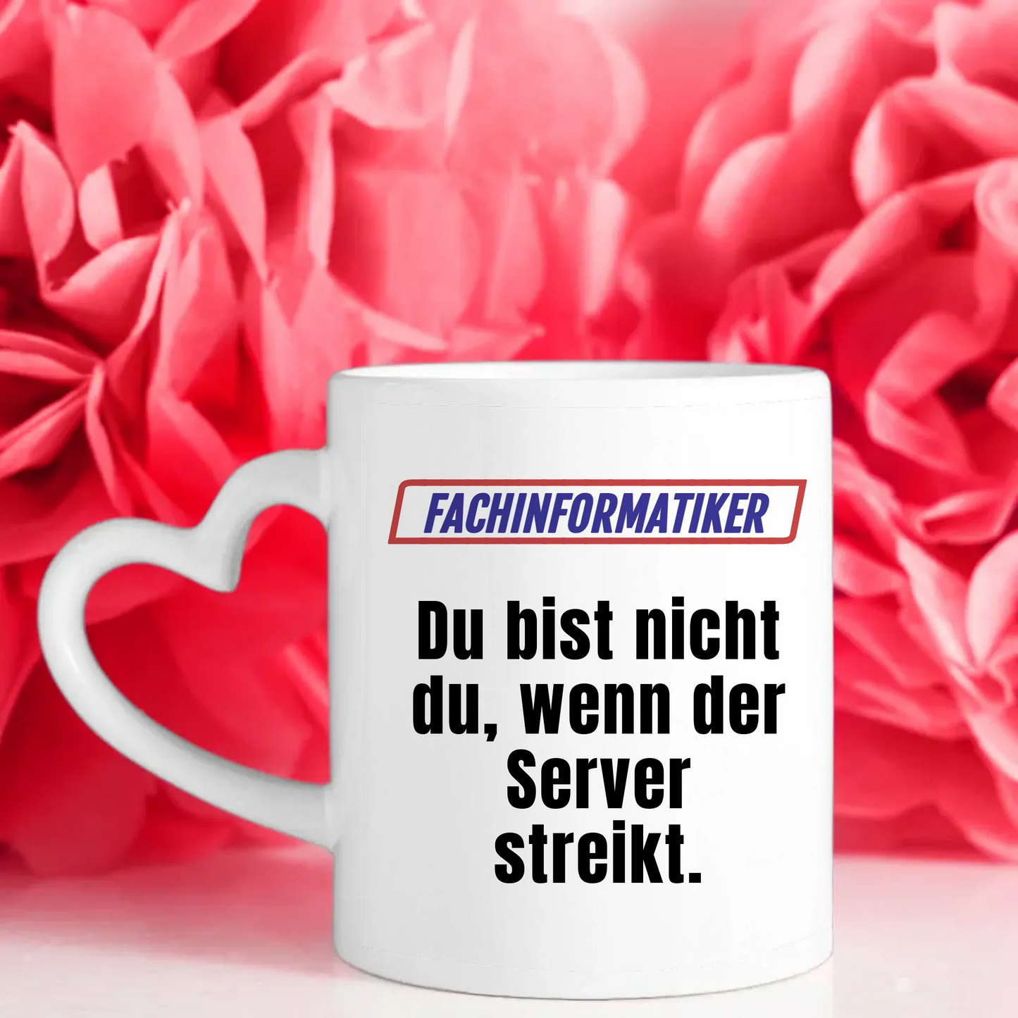 Lustige Tasse Du bist nicht Du wenn Fachinformatiker Kaffeetasse