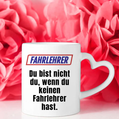 Personalisierte Tasse Lustig Du bist nicht Du wenn Fahrlehrer