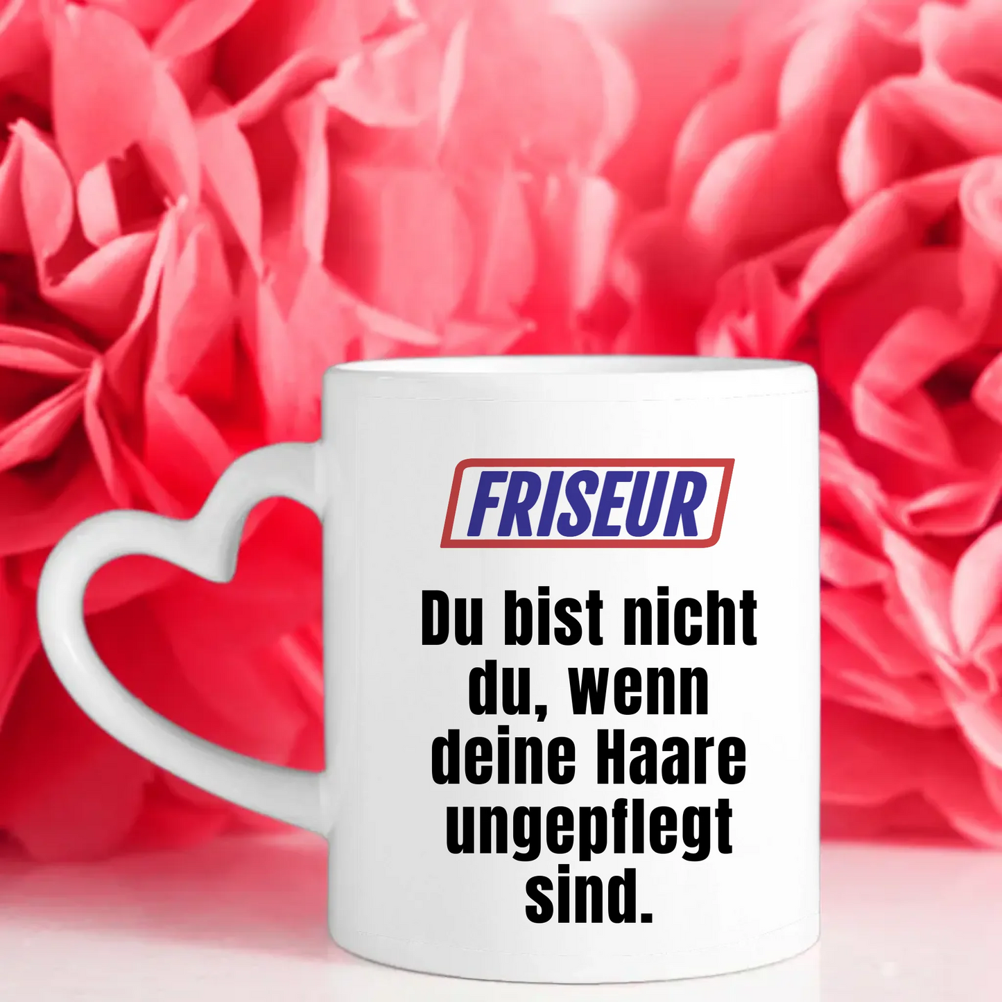 Personalisierte Tasse Lustig Du bist nicht Du Friseur