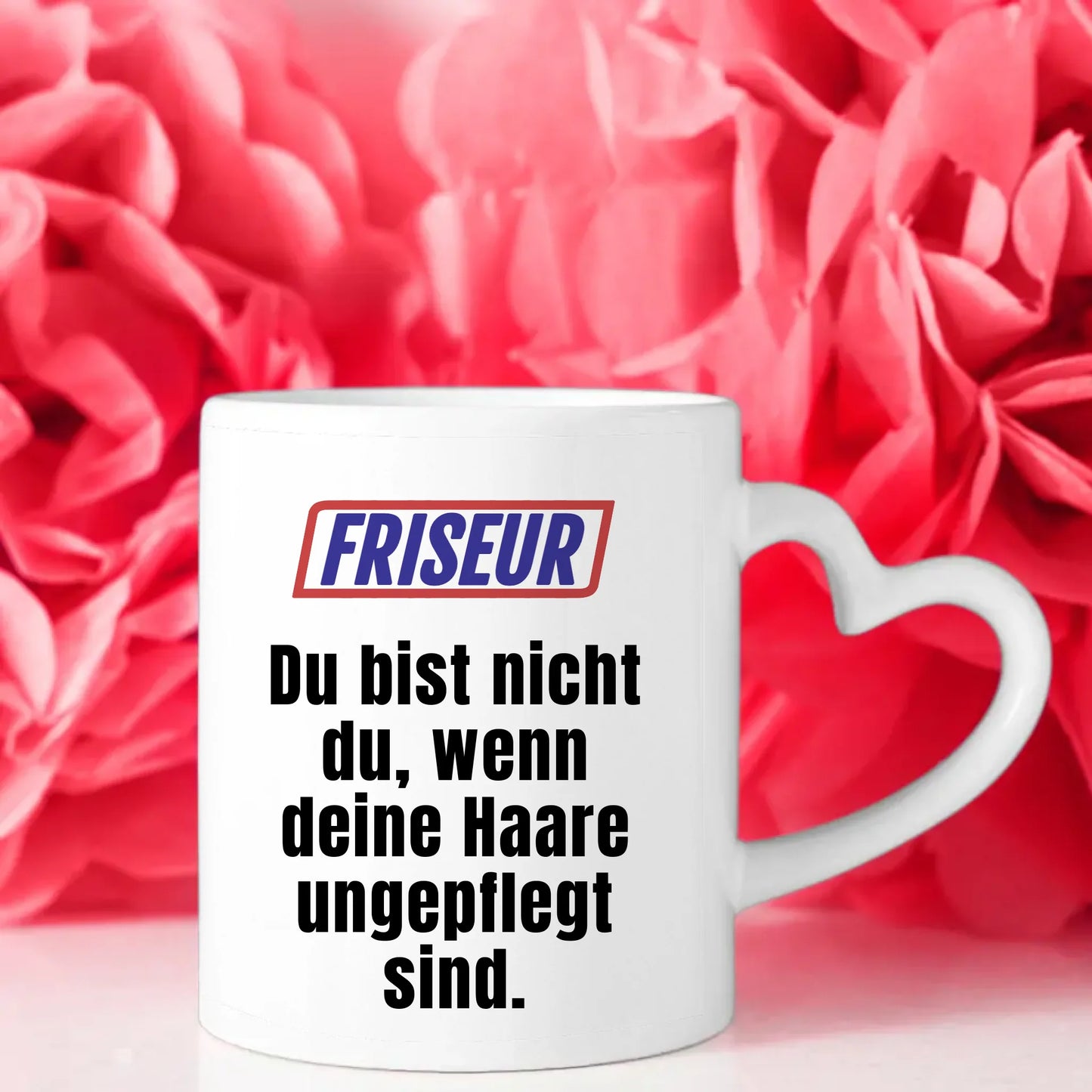 Personalisierte Tasse Lustig Du bist nicht Du Friseur