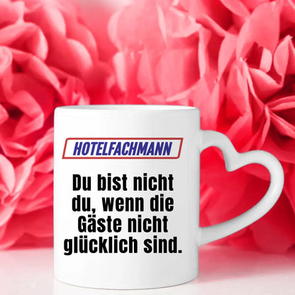 Lustige Tasse Du bist nicht Du wenn Hotelfachmann Kaffeebecher Personalisiert