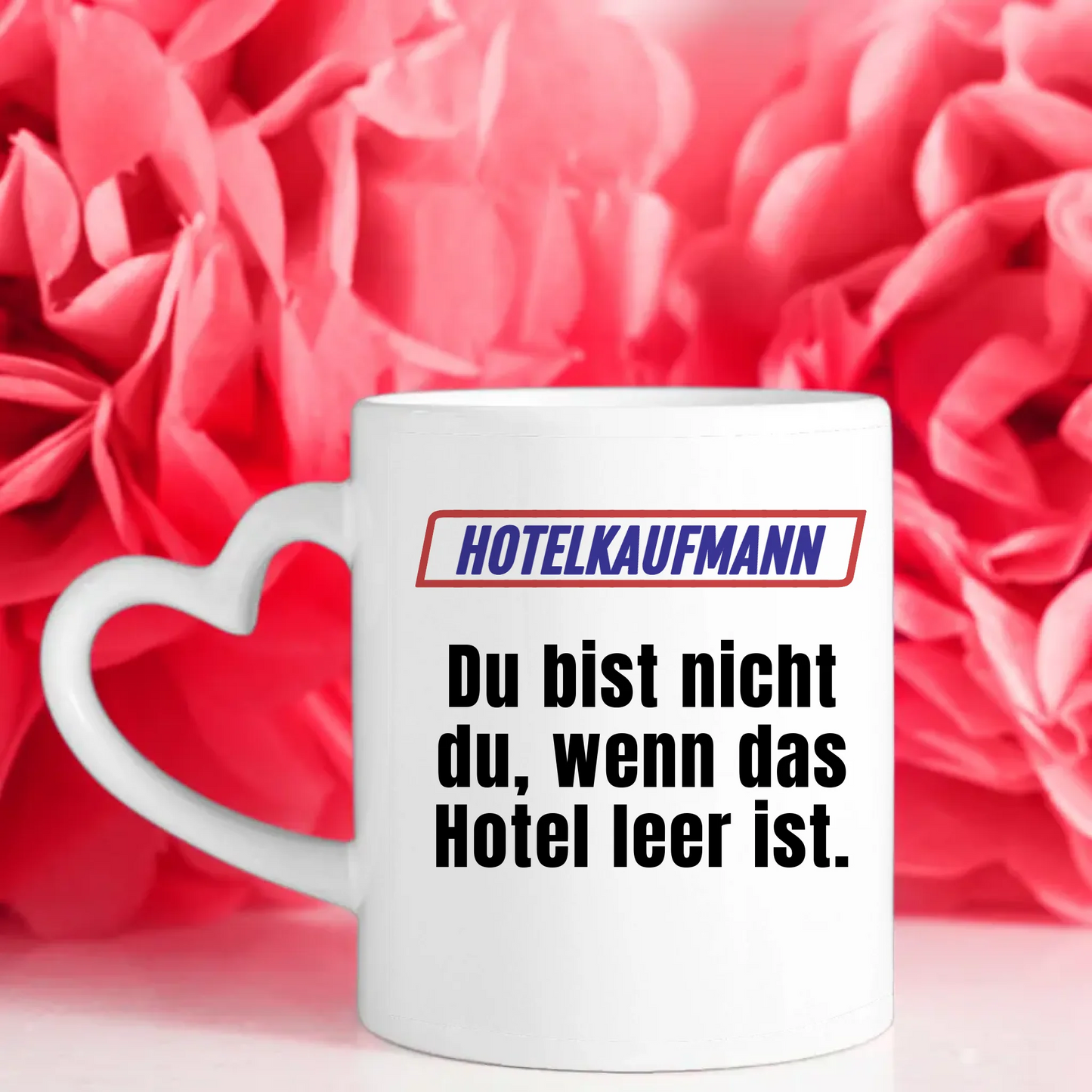 Kaffeetasse Lustig Du bist nicht Du wenn Hotelkaufmann Personalisiert