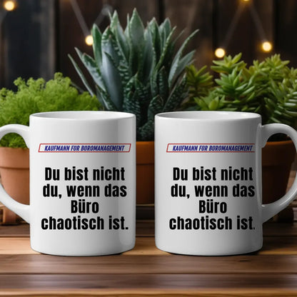 Personalisierte Tasse Lustig Du bist nicht Du Kaufmann Namen