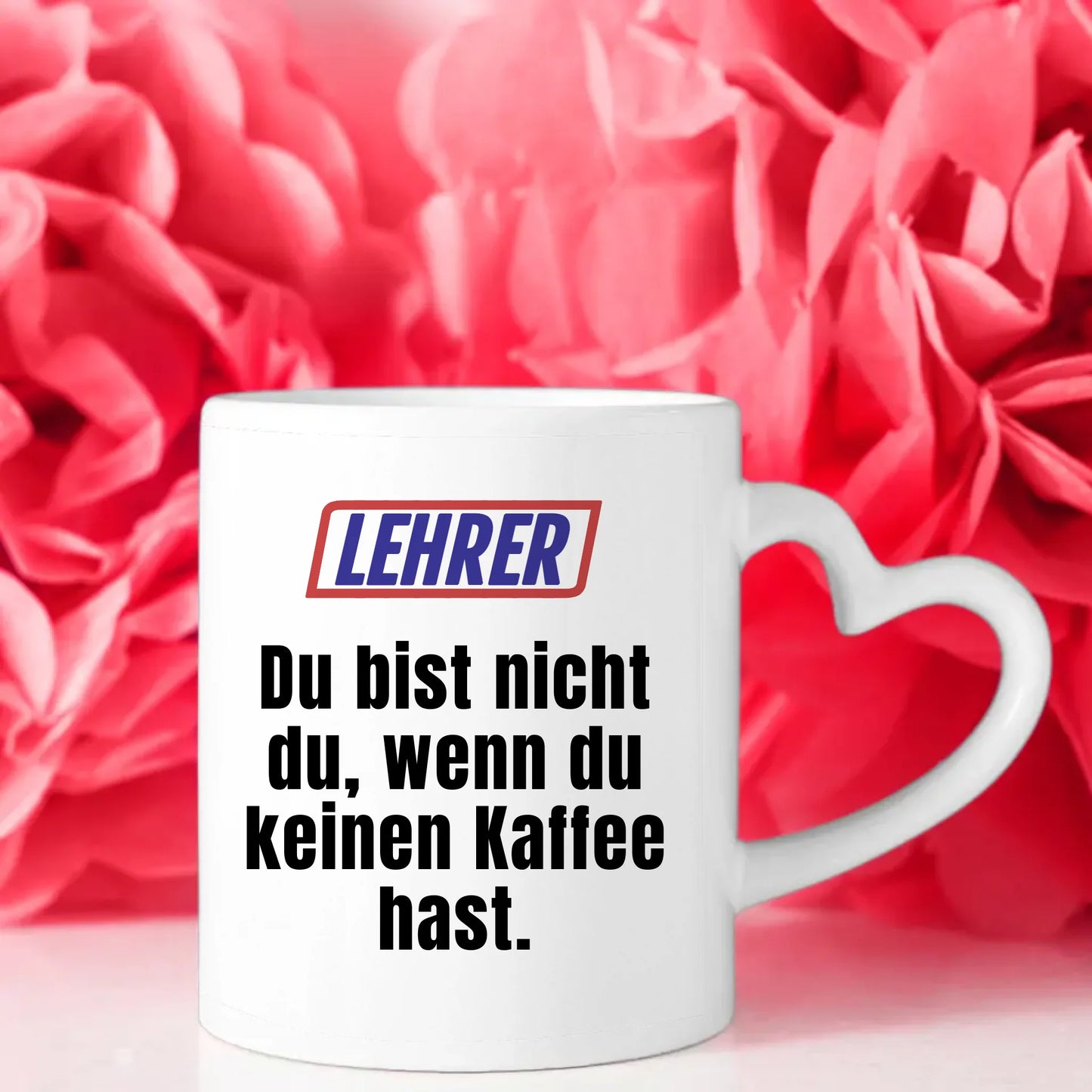 Kaffeetasse Lustig Du bist nicht Du wenn Lehrer Tasse Mit Name