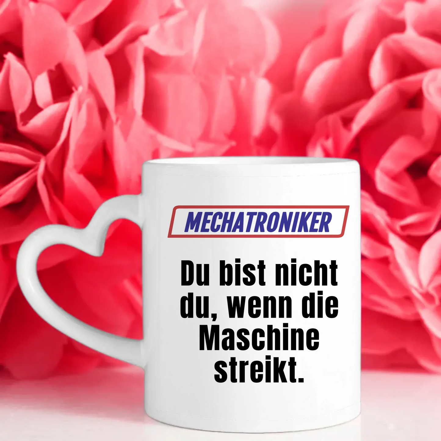 Personalisierte Tasse Lustig Du bist nicht Du Mechatroniker