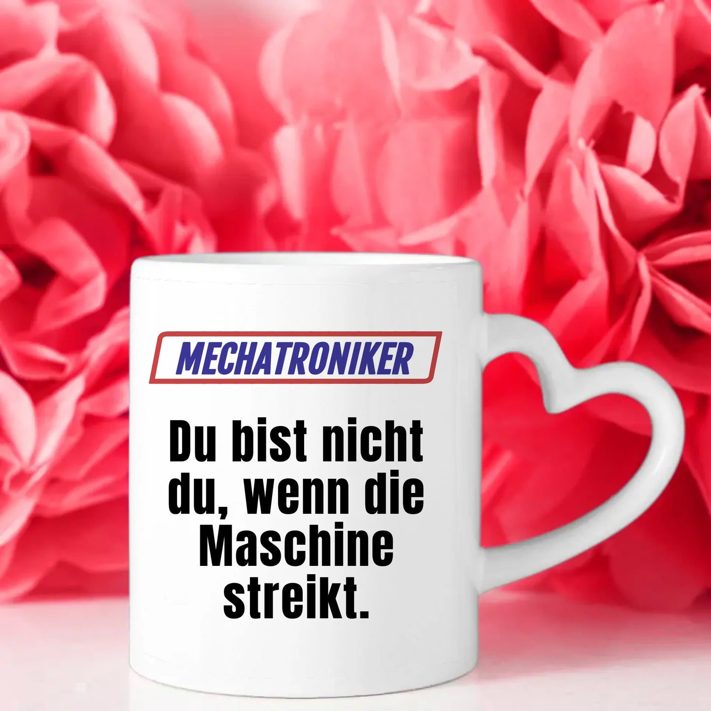Personalisierte Tasse Lustig Du bist nicht Du Mechatroniker