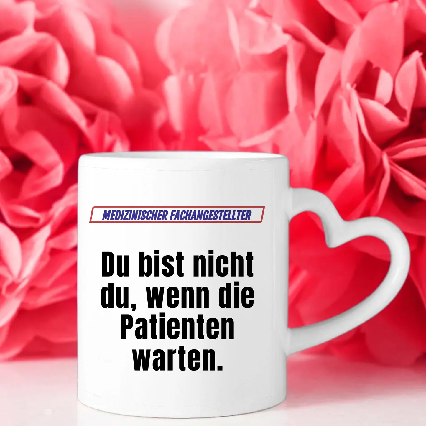 Personalisierte Tasse Lustig Du bist nicht Du Medizinischer Fachangestellter