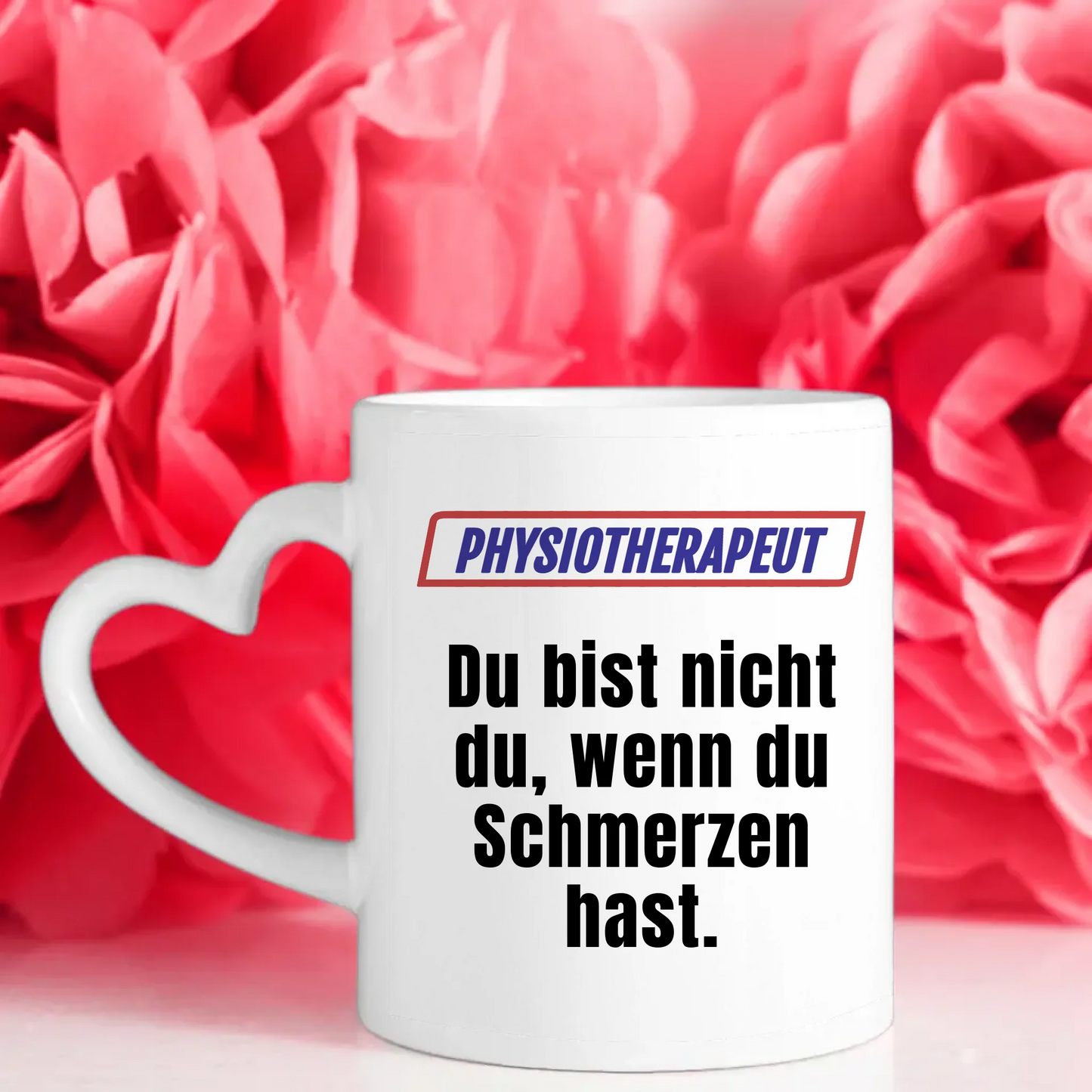 Lustige Tasse Du bist nicht Du wenn Physiotherapeut Kaffeebecher Personalisiert