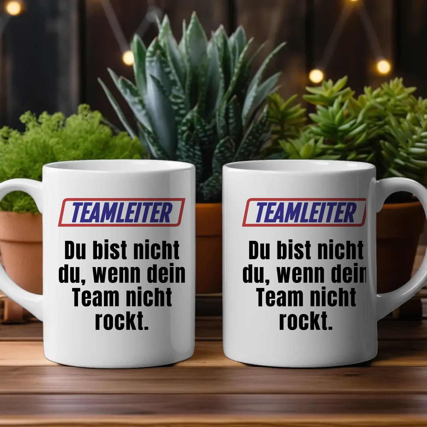 Lustige Tasse Du bist nicht Du wenn Teamleiter Kaffeetasse Lustig