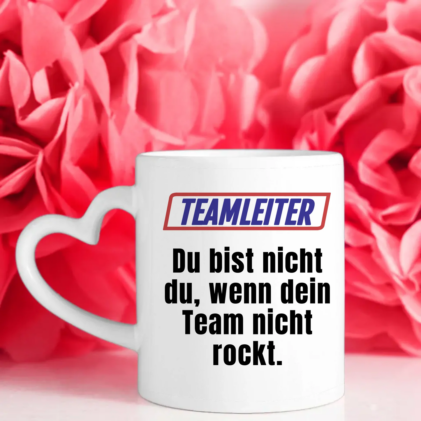 Lustige Tasse Du bist nicht Du wenn Teamleiter Kaffeetasse Lustig