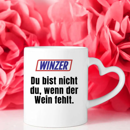 Lustige Tasse Du bist nicht Du wenn Winzer Personalisierte Tasse