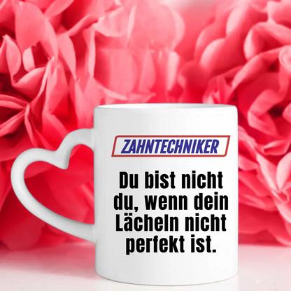 Lustige Tasse Du bist nicht Du wenn Zahntechniker Kaffeebecher Personalisiert