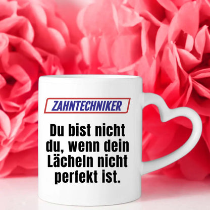 Lustige Tasse Du bist nicht Du wenn Zahntechniker Kaffeebecher Personalisiert