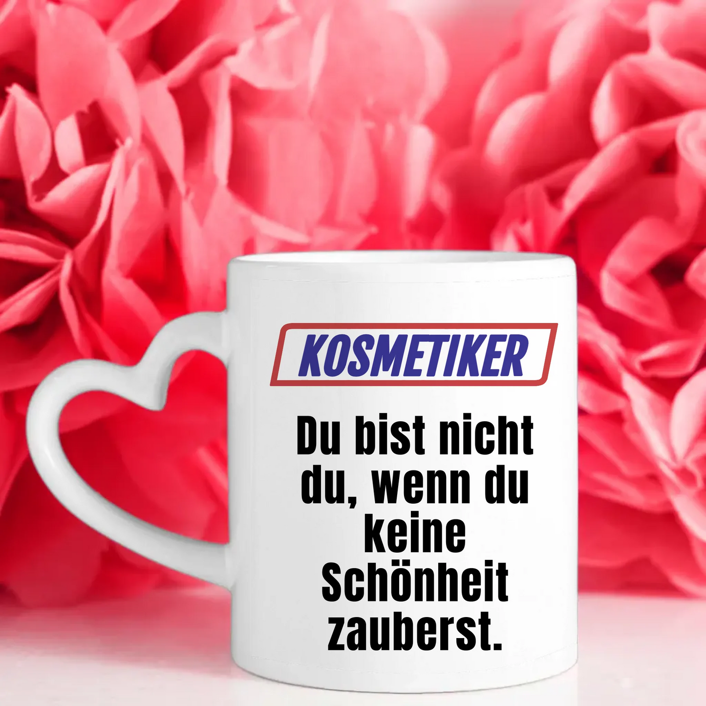 Kaffeetasse Lustig Du bist nicht Du wenn Kosmetiker Personalisiert