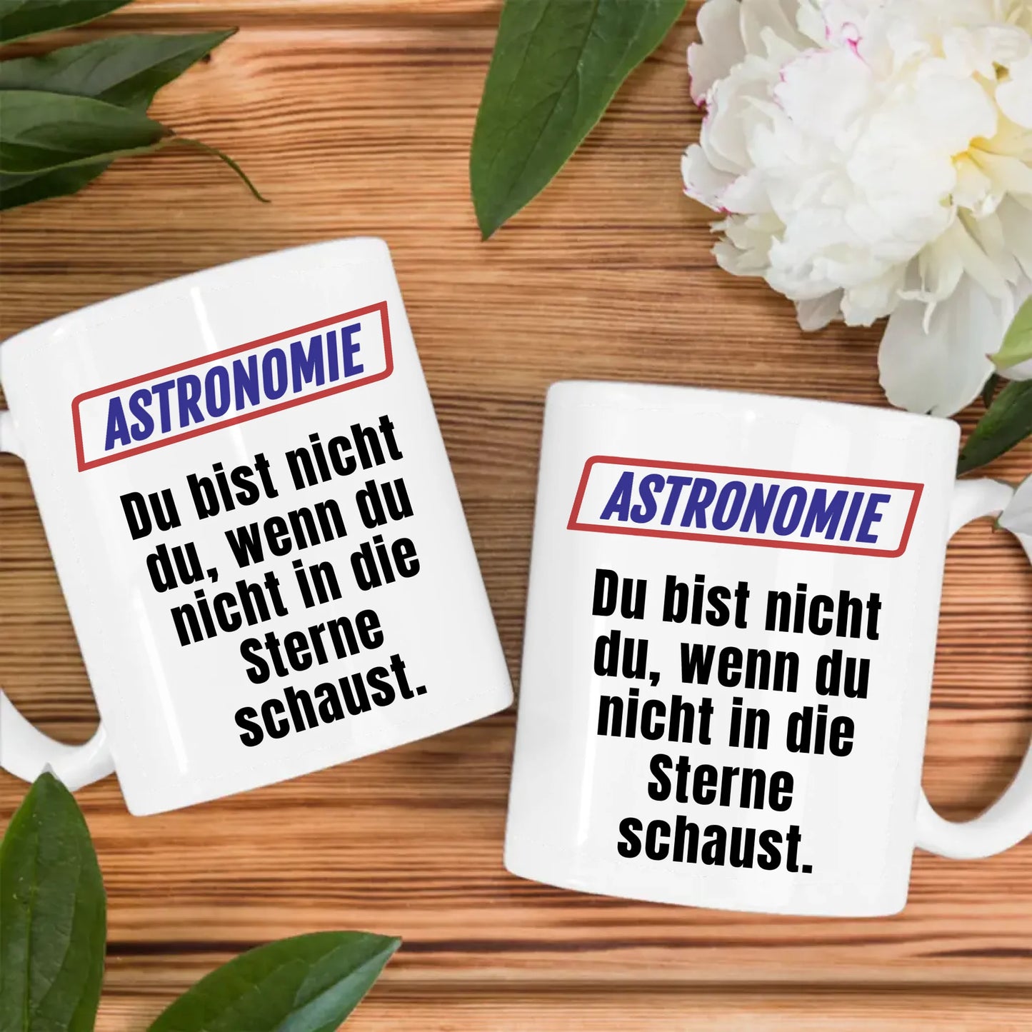 Lustige Tasse Du bist nicht Du wenn Astronomie Personalisierte Tasse