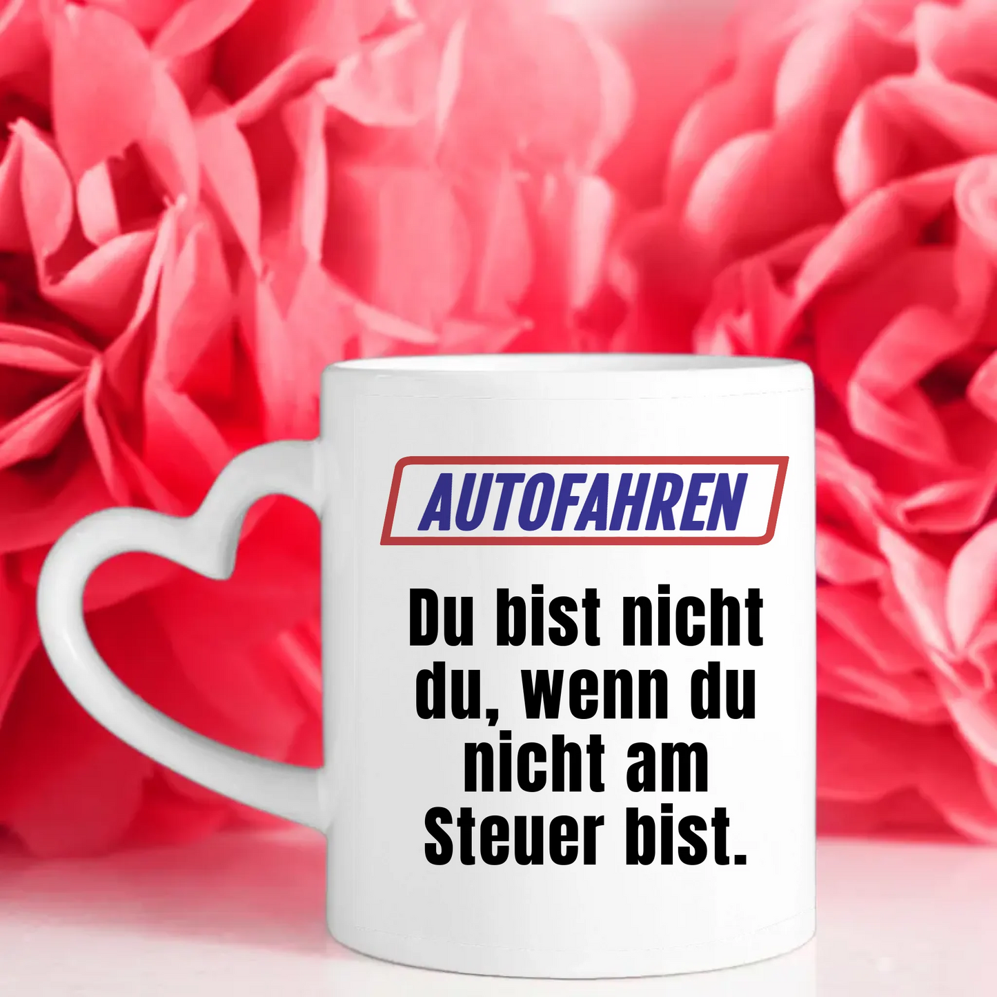 Personalisierte Tasse Lustig Du bist nicht Du beim Autofahren