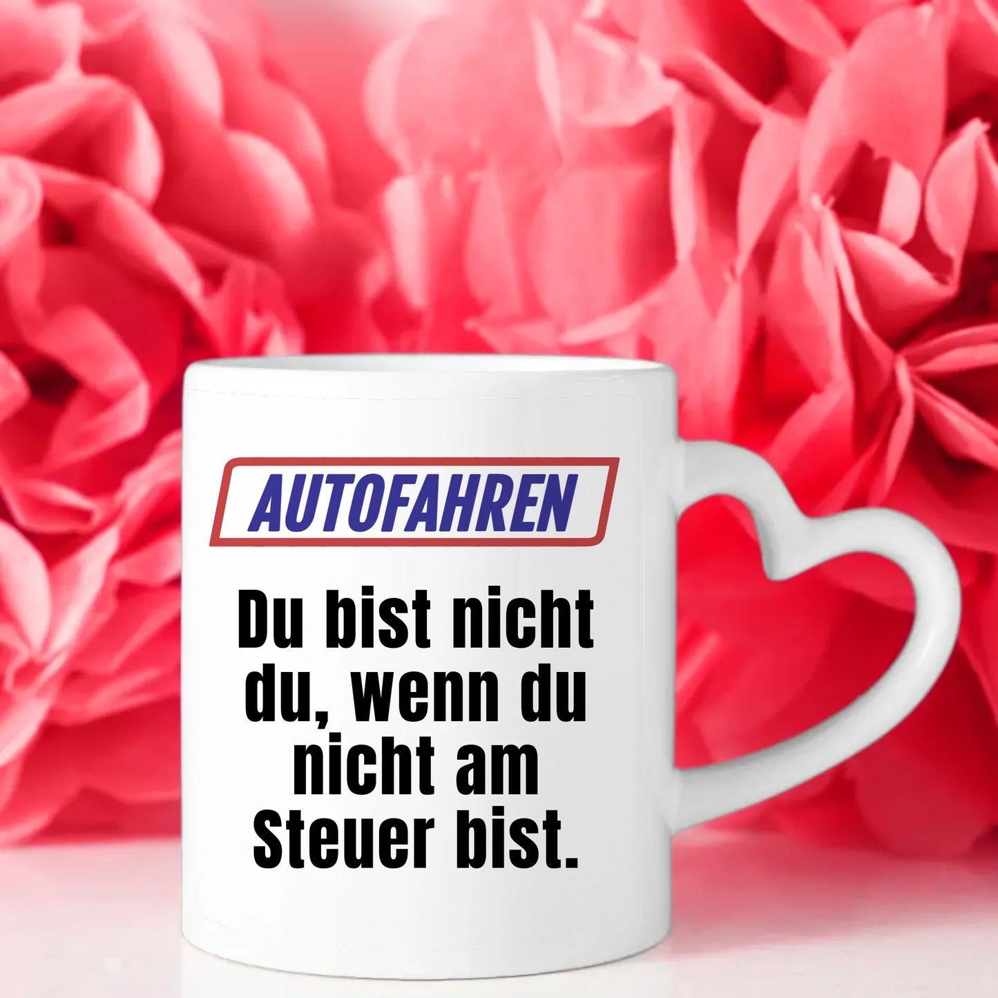 Personalisierte Tasse Lustig Du bist nicht Du beim Autofahren