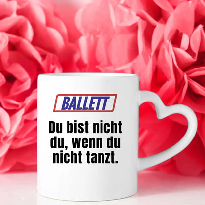 Lustige Tasse Du bist nicht Du wenn Ballett Tasse Mit Name