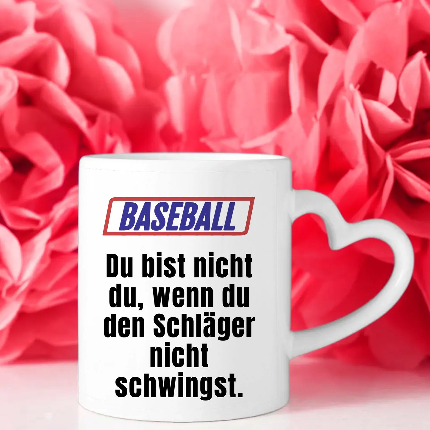 Personalisierte Tasse Lustig Du bist nicht Du Baseball Spruch