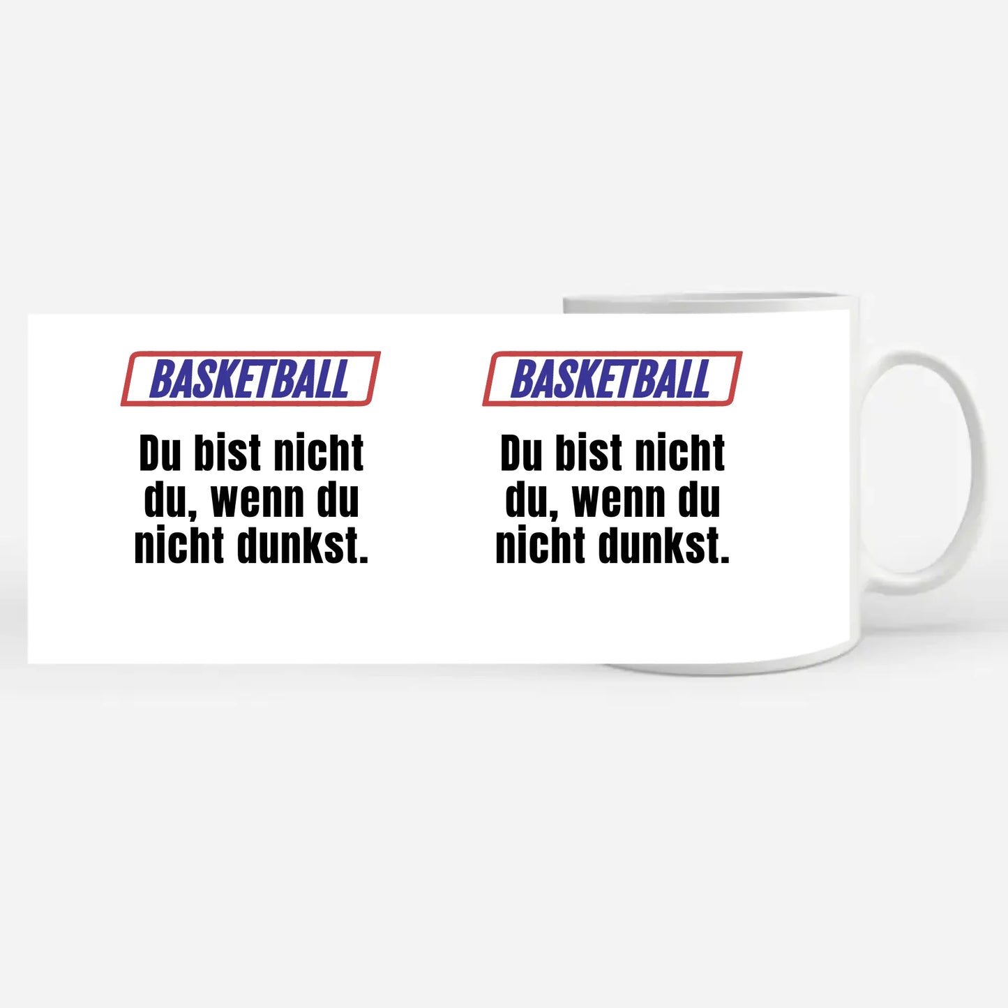 Lustige Tasse Du bist nicht Du wenn Basketball personalisiert Abitur