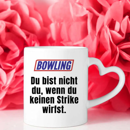 Lustige Tasse Du bist nicht Du wenn Bowling Kaffeebecher Personalisiert
