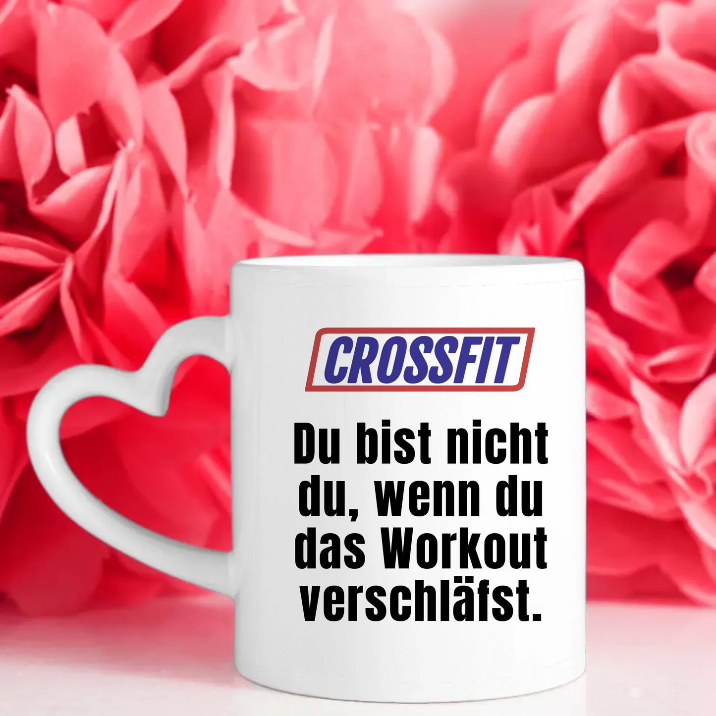 Lustige Tasse Du bist nicht Du wenn Crossfit Personalisierter Kaffeebecher
