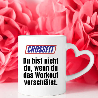 Lustige Tasse Du bist nicht Du wenn Crossfit Personalisierter Kaffeebecher