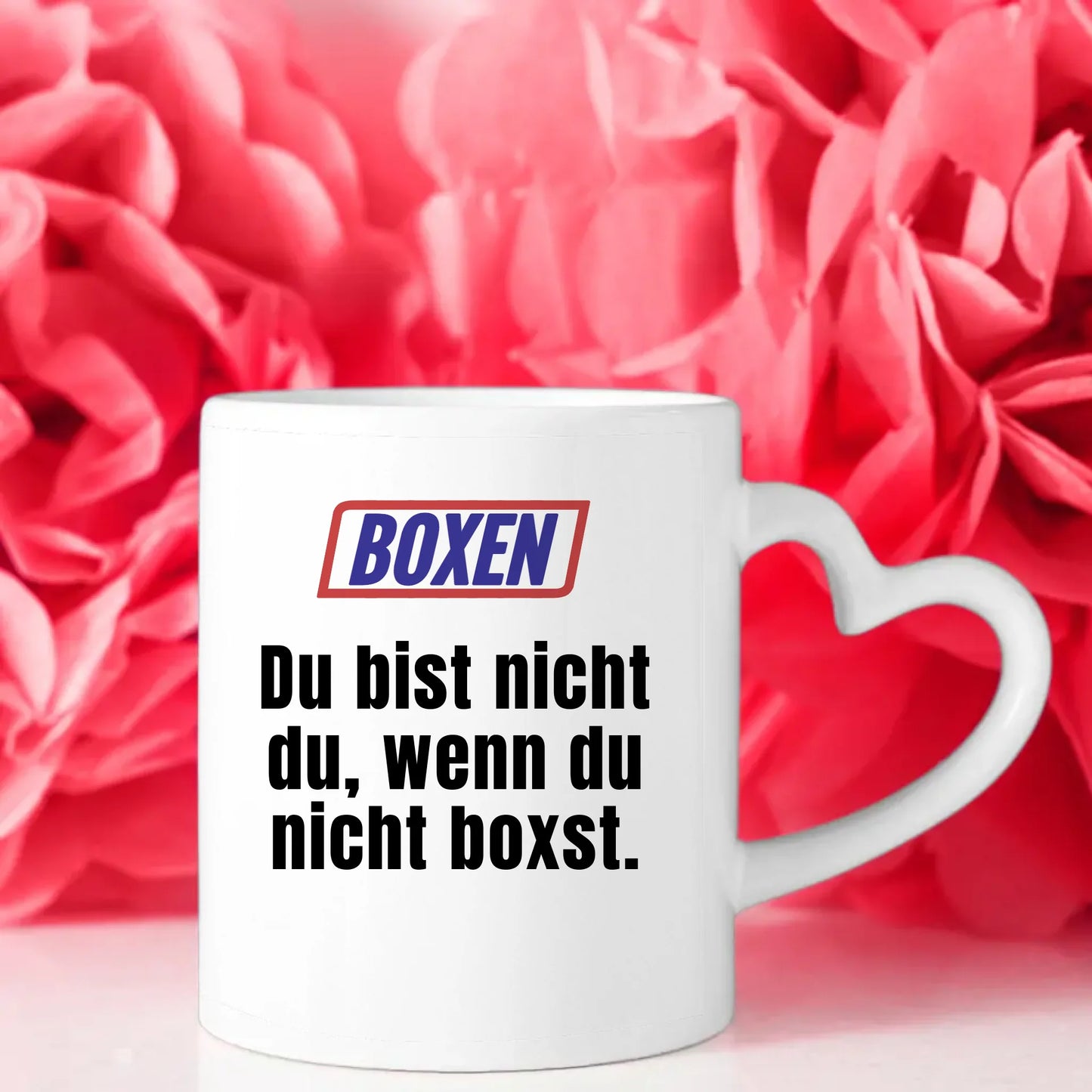 Kaffeetasse Lustig Du bist nicht Du wenn Boxen Tasse Mit Name