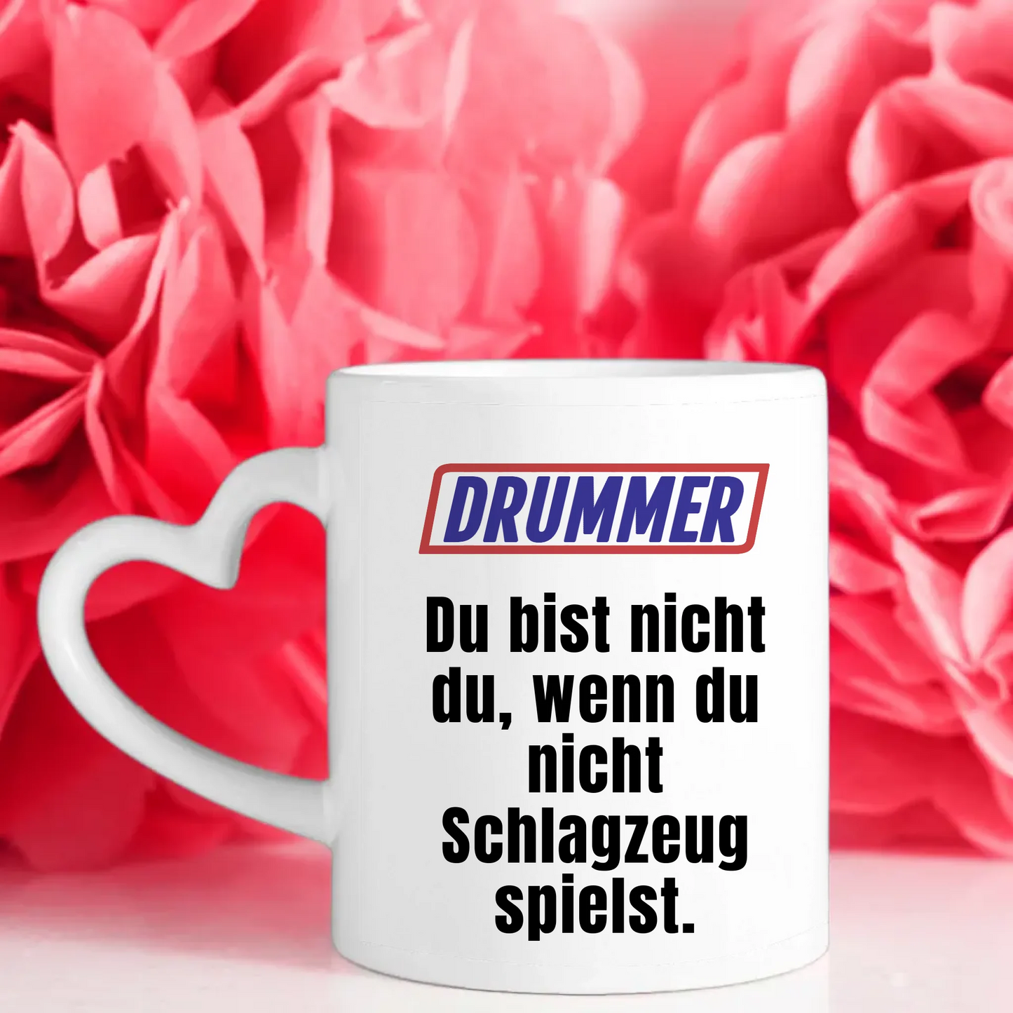 Lustige Tasse Du bist nicht Du wenn Drummer personalisierte Tasse