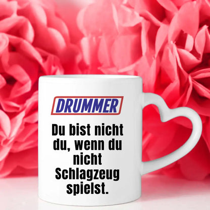 Lustige Tasse Du bist nicht Du wenn Drummer personalisierte Tasse