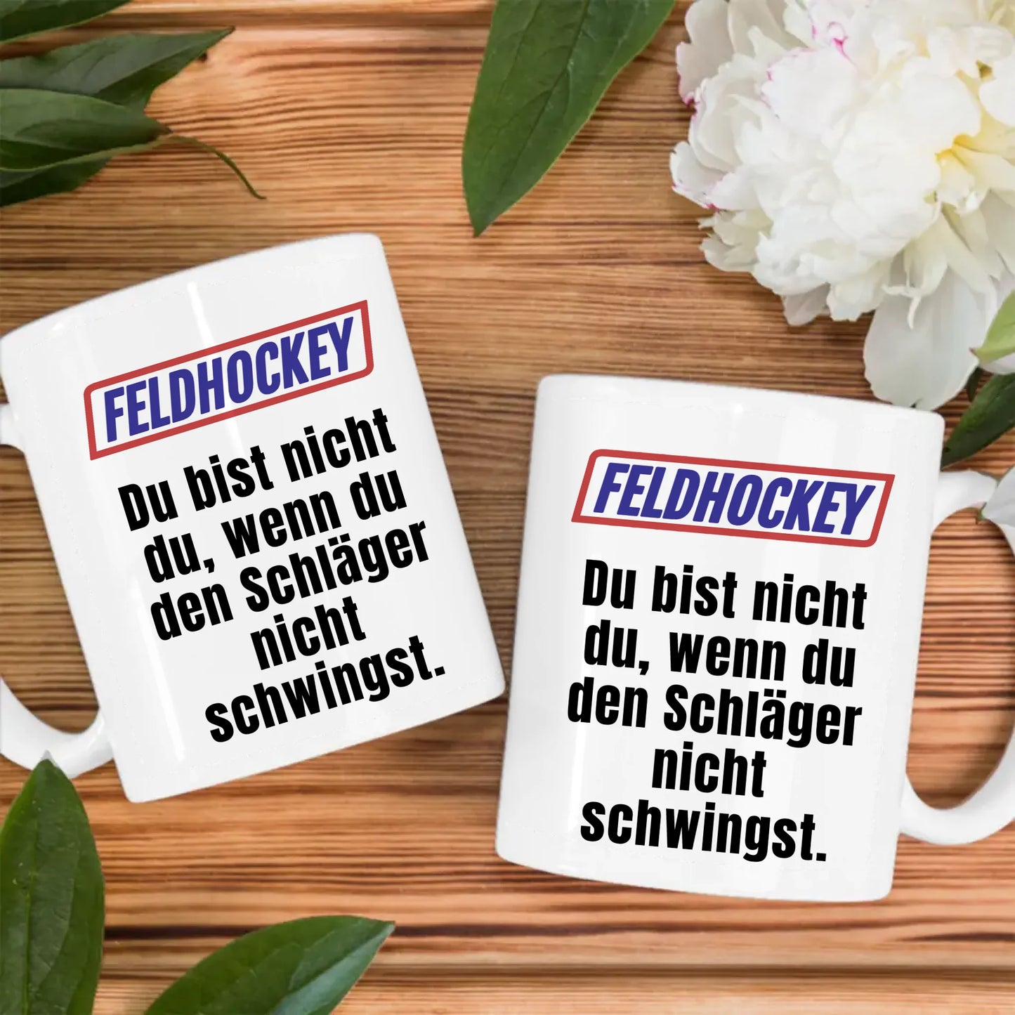 Kaffeetasse Lustig Du bist nicht Du wenn Feldhockey Geschenk