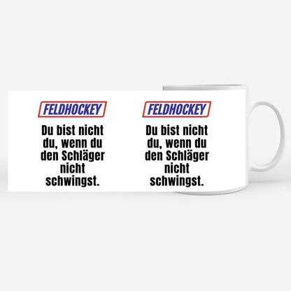 Kaffeetasse Lustig Du bist nicht Du wenn Feldhockey Geschenk