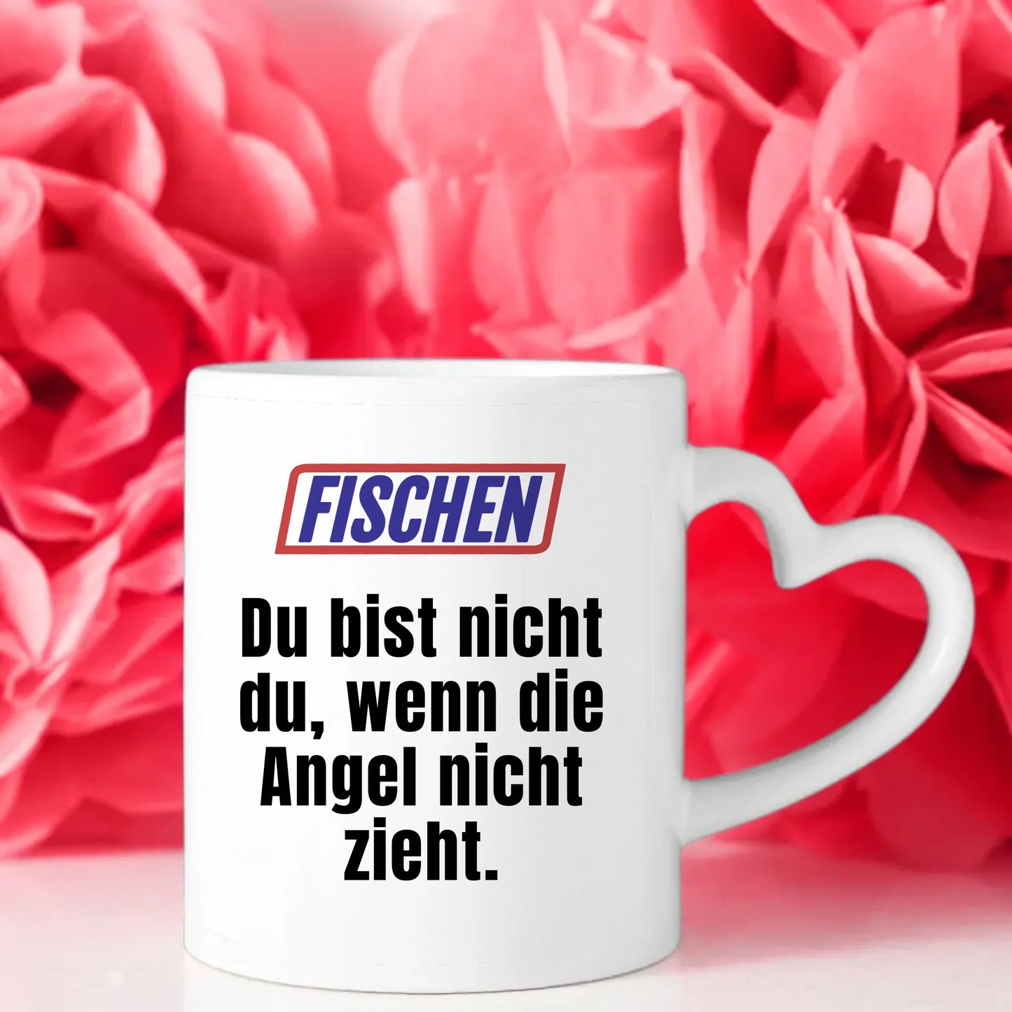 Kaffeetasse Lustig Du bist nicht Du wenn Fischen Geschenkidee
