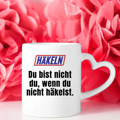 Lustige Tasse Du bist nicht Du wenn Häkeln Kaffeetasse Lustig