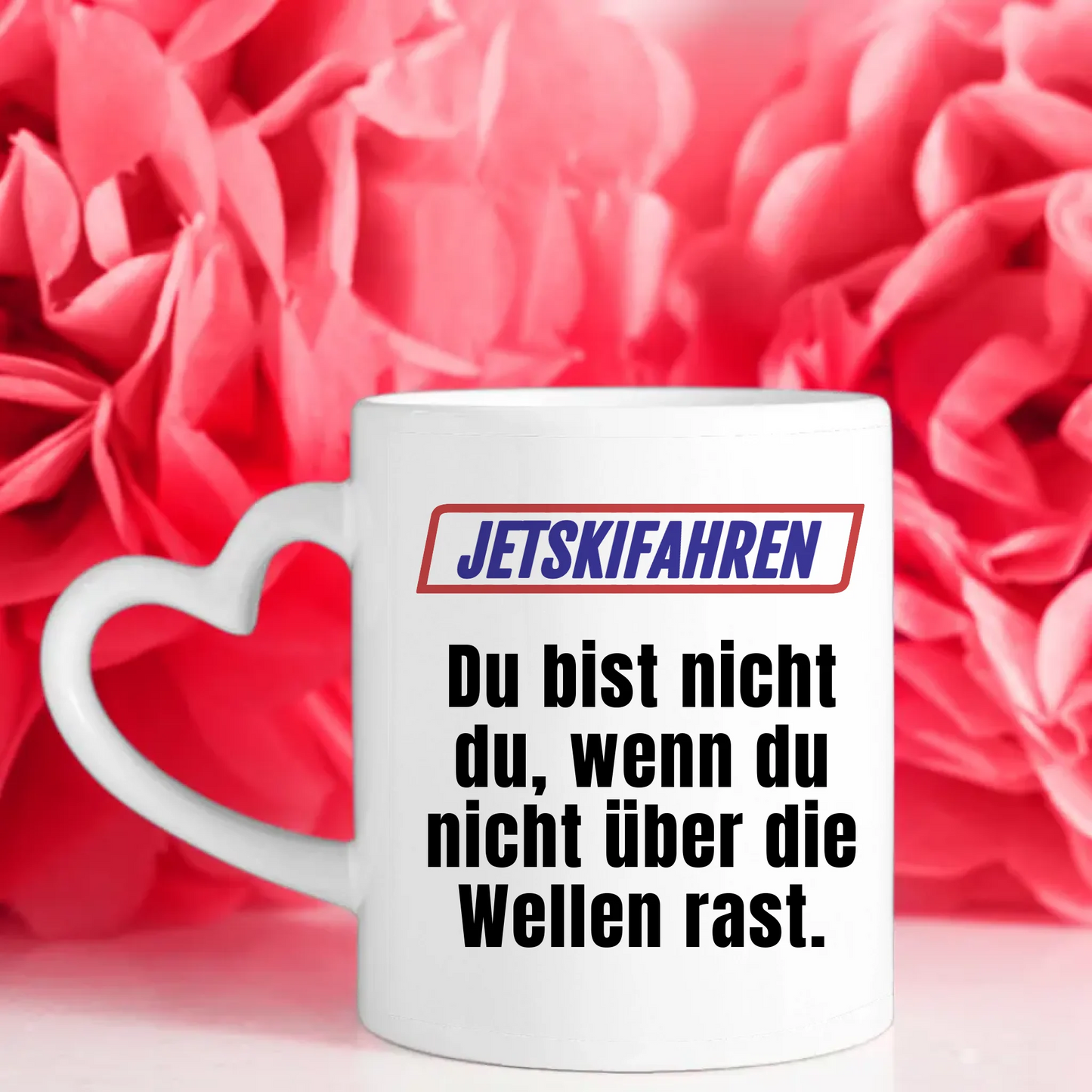 Lustige Tasse Du bist nicht Du wenn Jetskifahren personalisiert