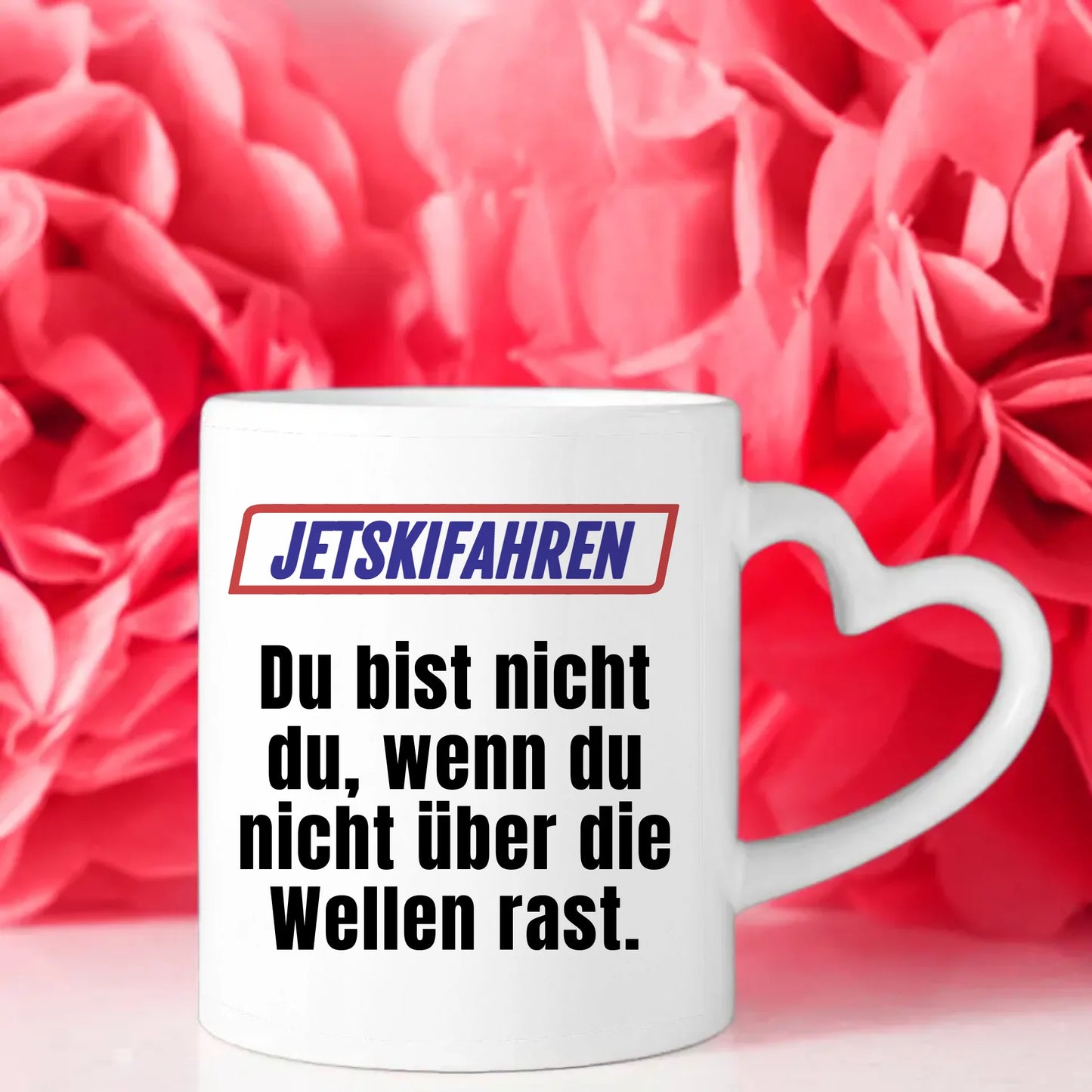 Lustige Tasse Du bist nicht Du wenn Jetskifahren personalisiert