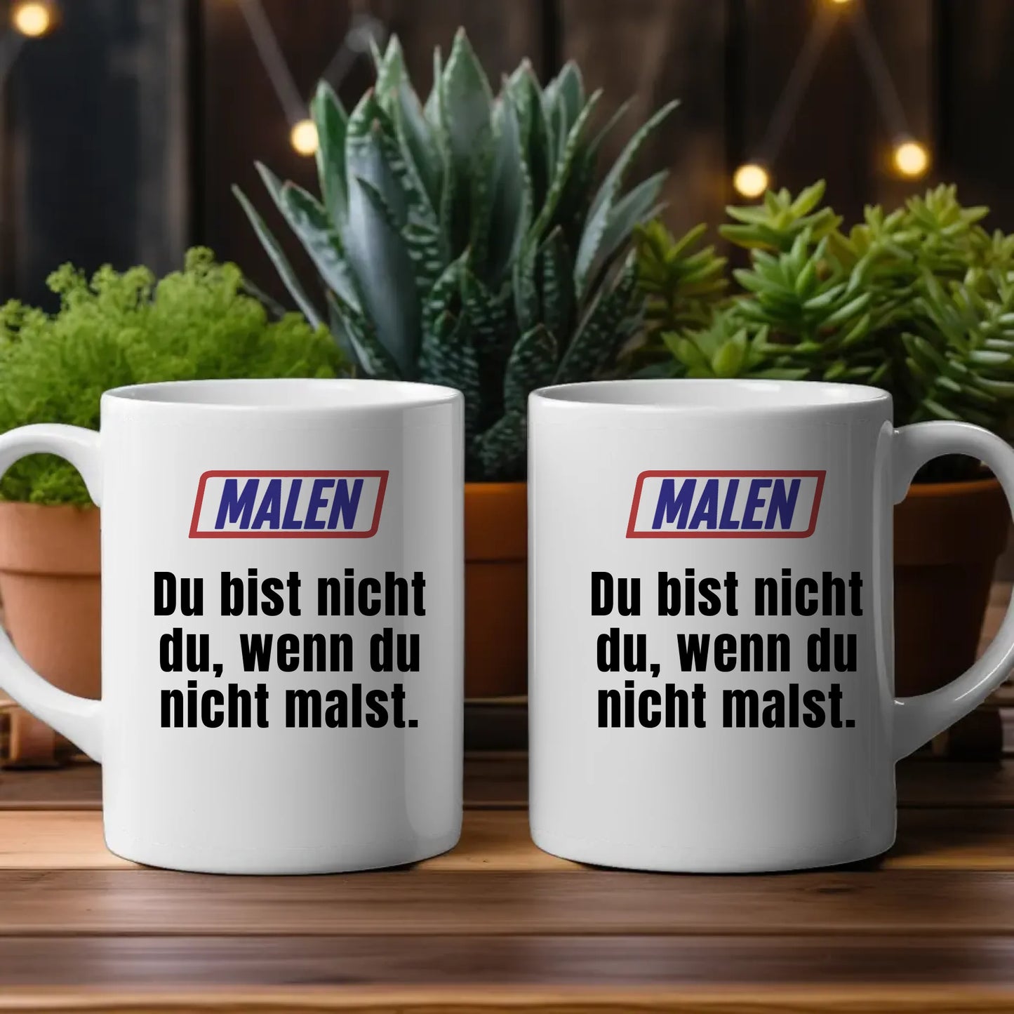 Personalisierte Tasse Mit Namen Lustig Du bist nicht Du wenn Malen
