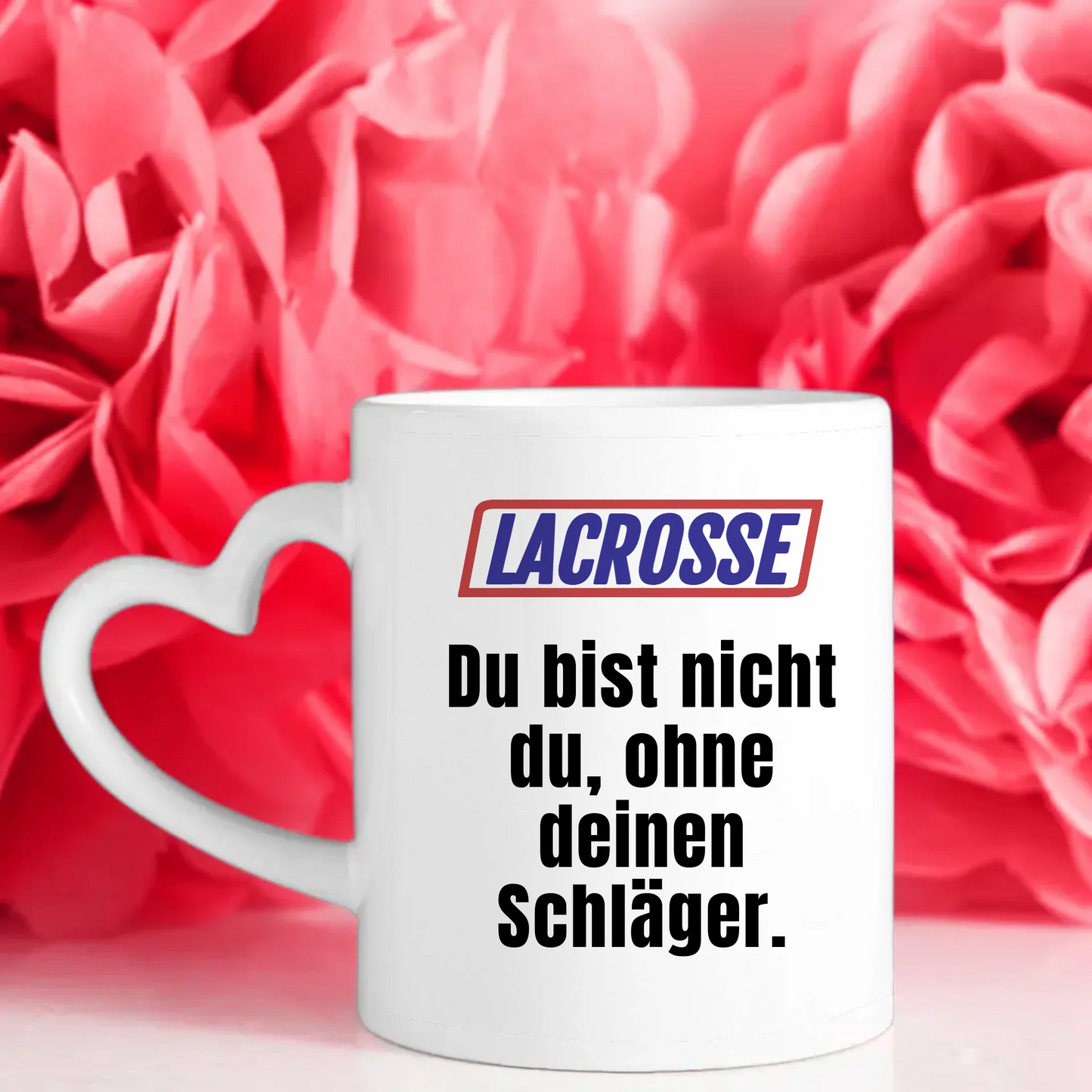 Personalisierte Tasse Lustig Du bist nicht Du Lacrosse