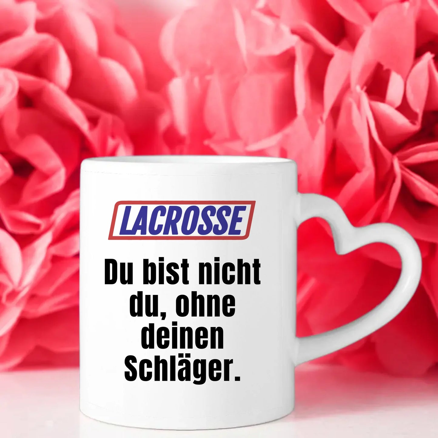 Personalisierte Tasse Lustig Du bist nicht Du Lacrosse