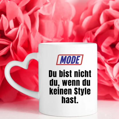 Kaffeetasse Lustig Du bist nicht Du wenn Mode Kaffeebecher Personalisiert