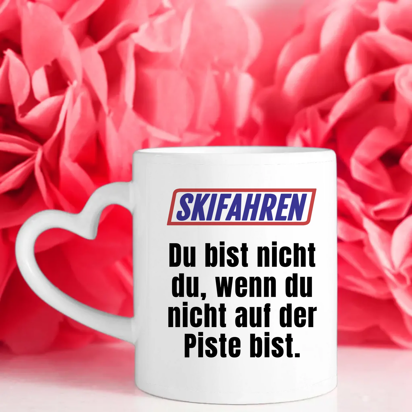 Kaffeetasse Lustig Du bist nicht Du wenn Skifahren Geschenk