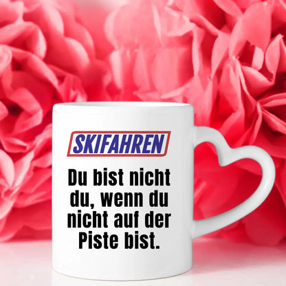 Kaffeetasse Lustig Du bist nicht Du wenn Skifahren Geschenk